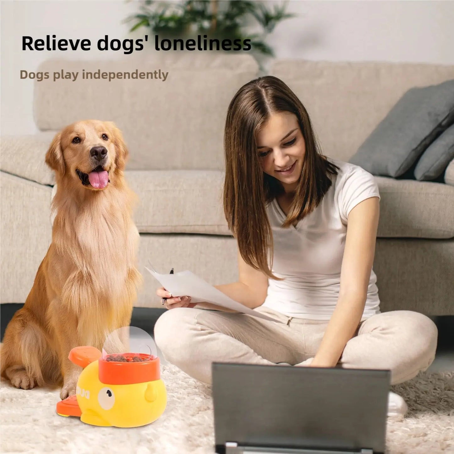 Pet slow food bowl - Dispenser