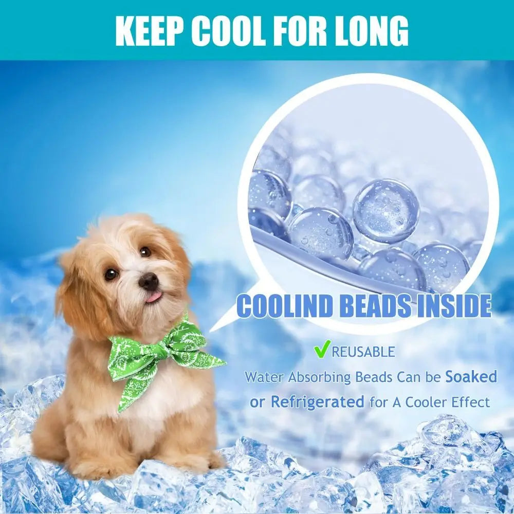 Practical Cute Dog Cooling Bandana