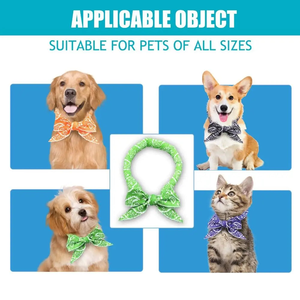 Practical Cute Dog Cooling Bandana