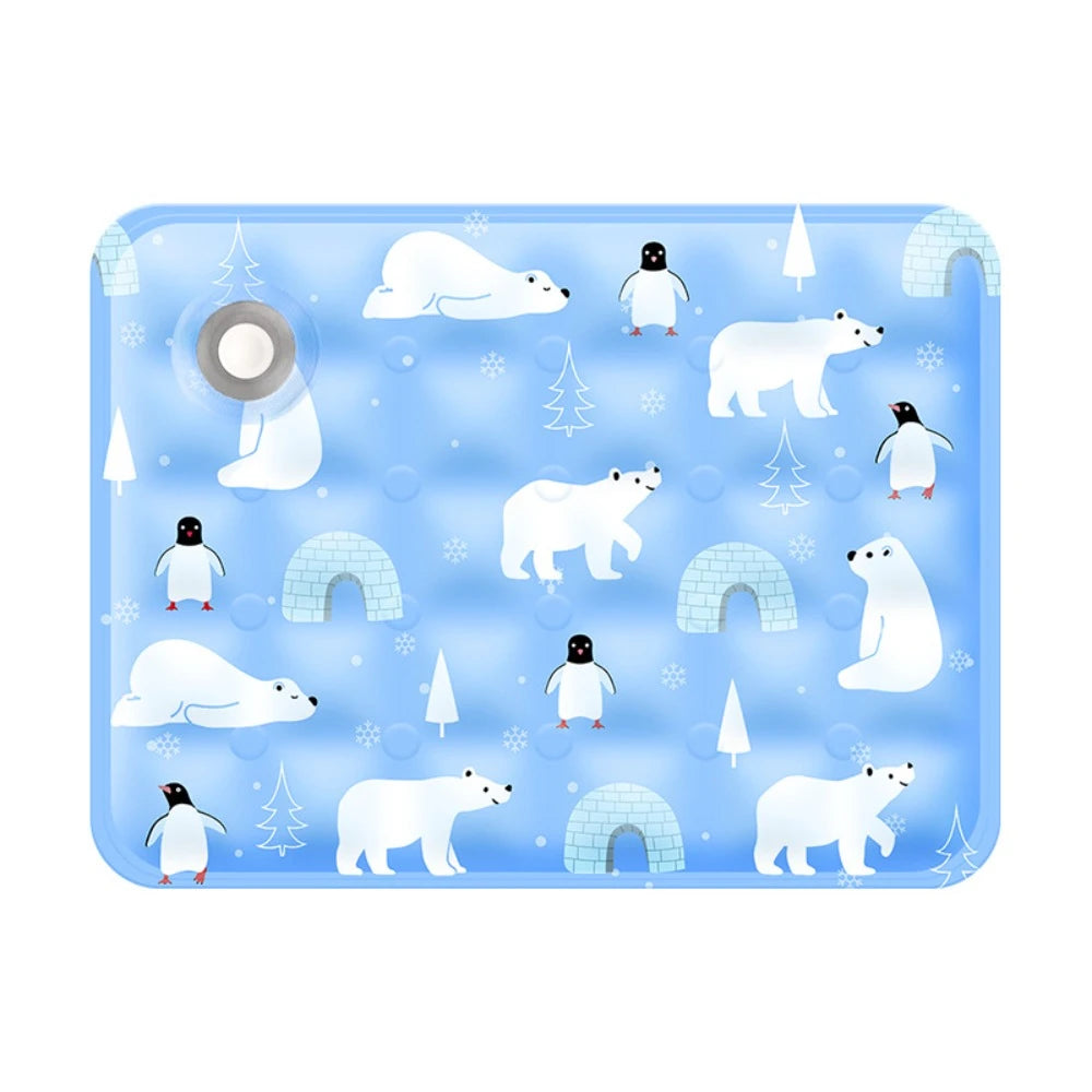 Cool Pet Cooling Mat Self Added Water Ice Gel