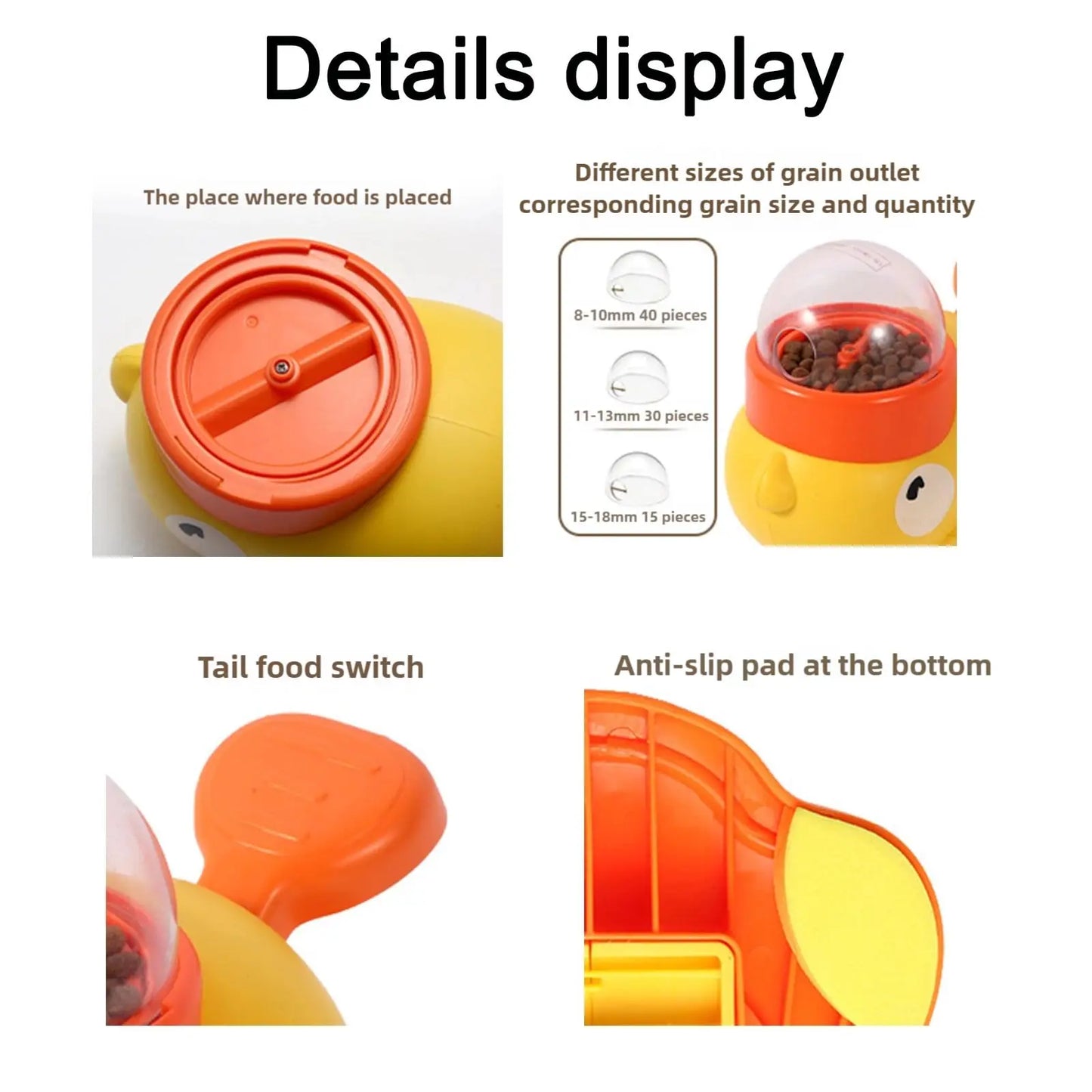 Pet slow food bowl - Dispenser
