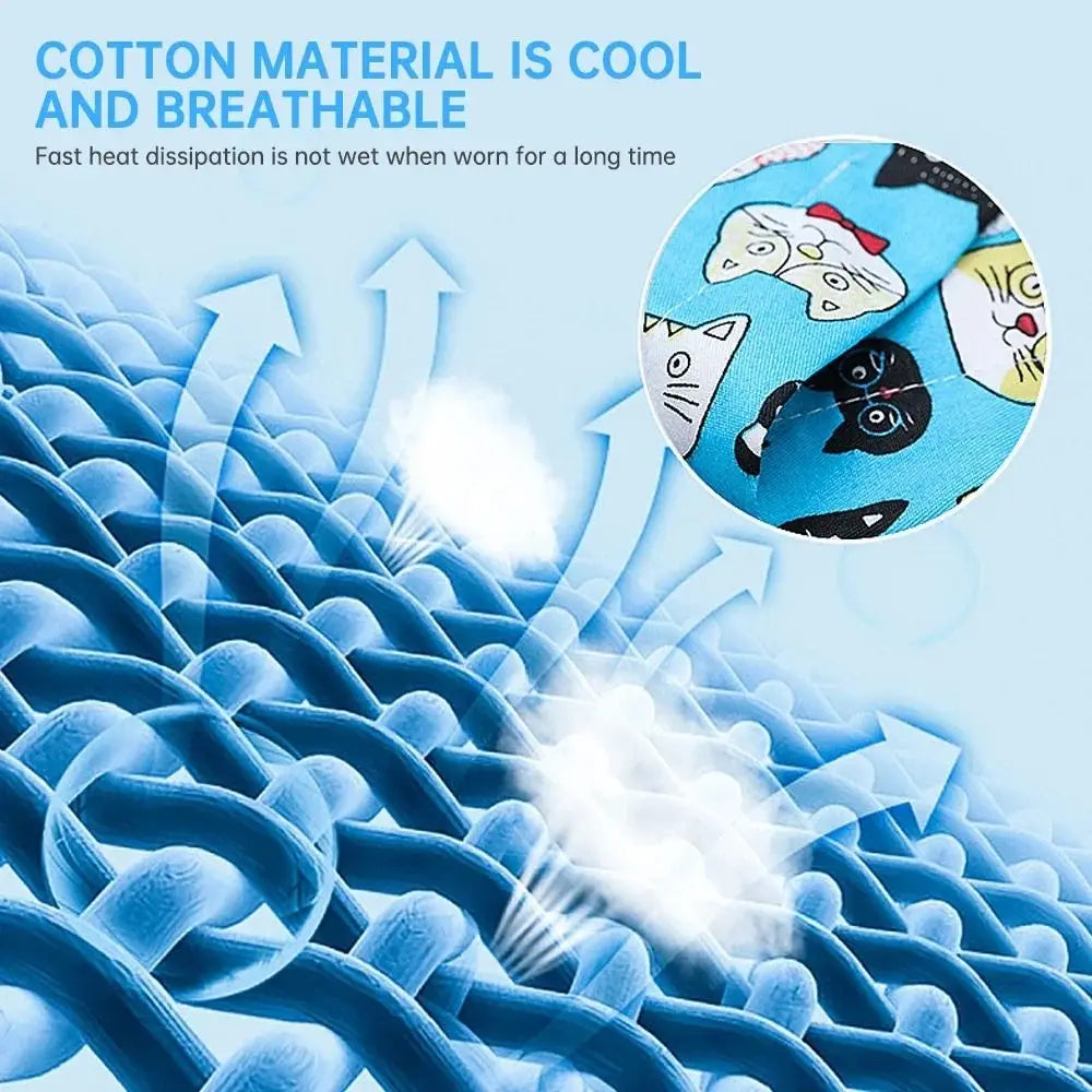 Practical Cute Dog Cooling Bandana