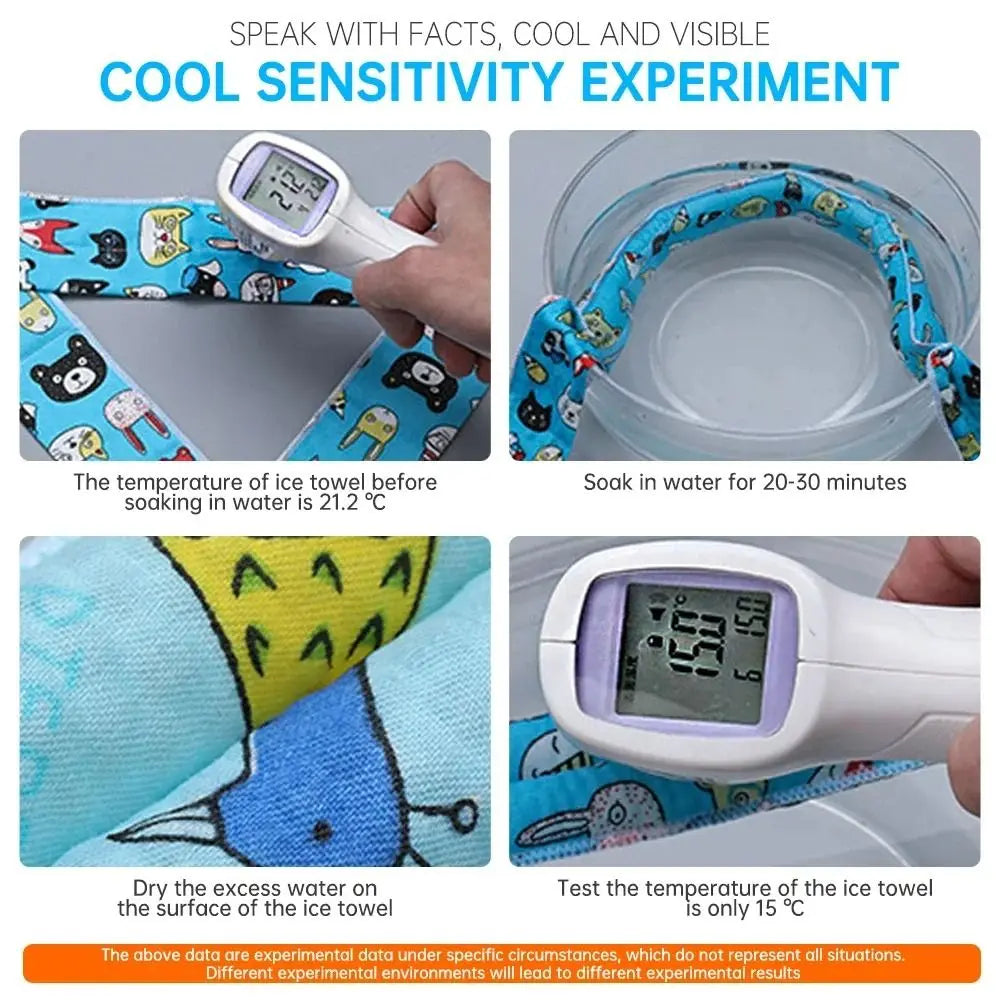 Practical Cute Dog Cooling Bandana